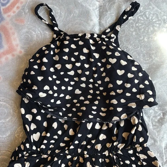 Kids Tales Heart Print Jumpsuit 3T - Picture 3 of 6